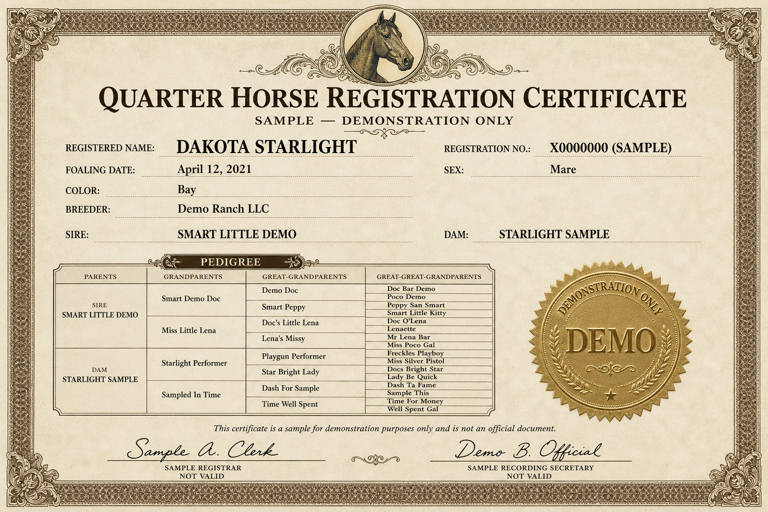 Sample document